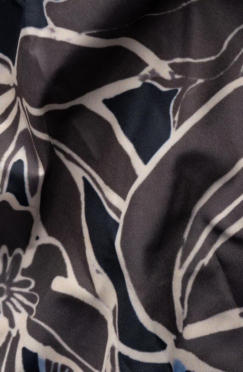 Eton Floral Print Swim Trunks, Alternate, color, 