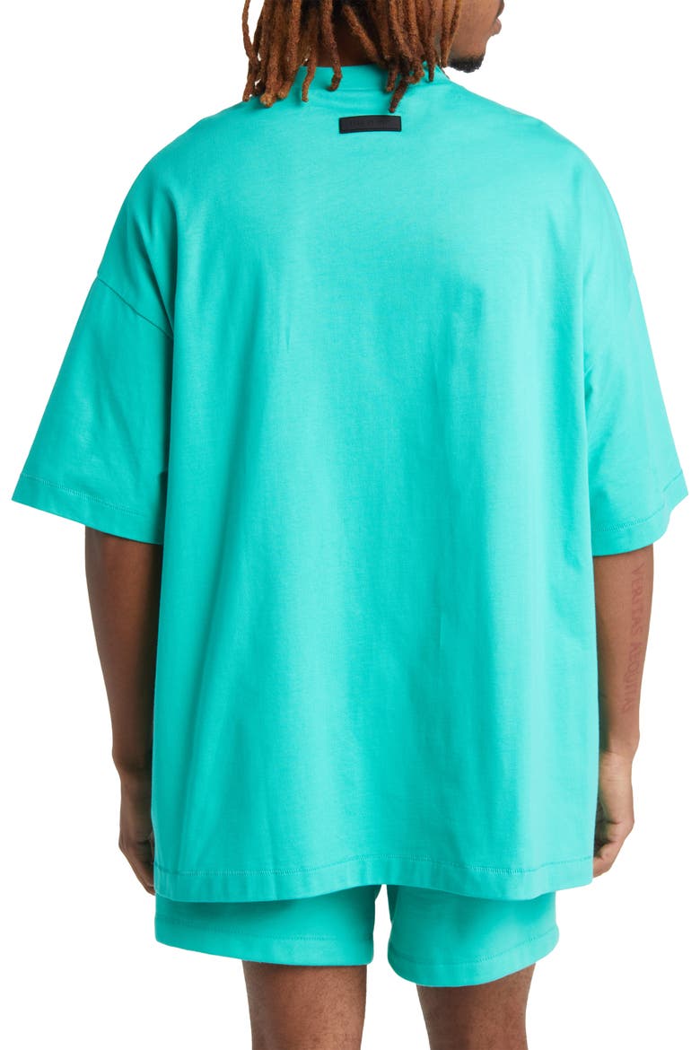 Logo Cotton T-Shirt, Alternate, color, MINT LEAF