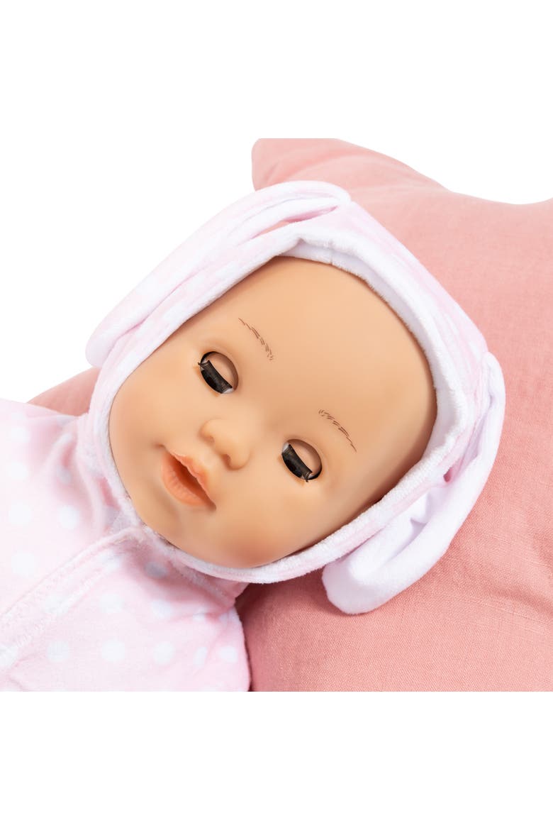 First Words Baby Anna Pink Bunny 24 Sounds 15" Doll Pacifier+Bottle, Alternate, color, Multicolored