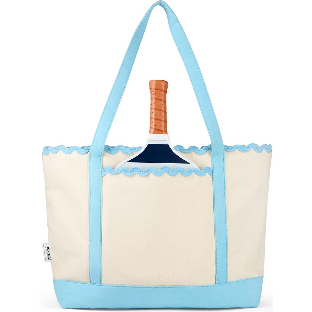Ame & Lulu Court To Coast Tote In Blue