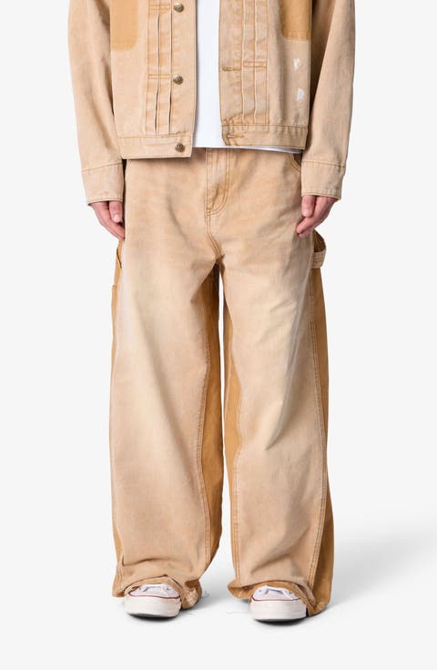 Reworked Wide Leg Pants