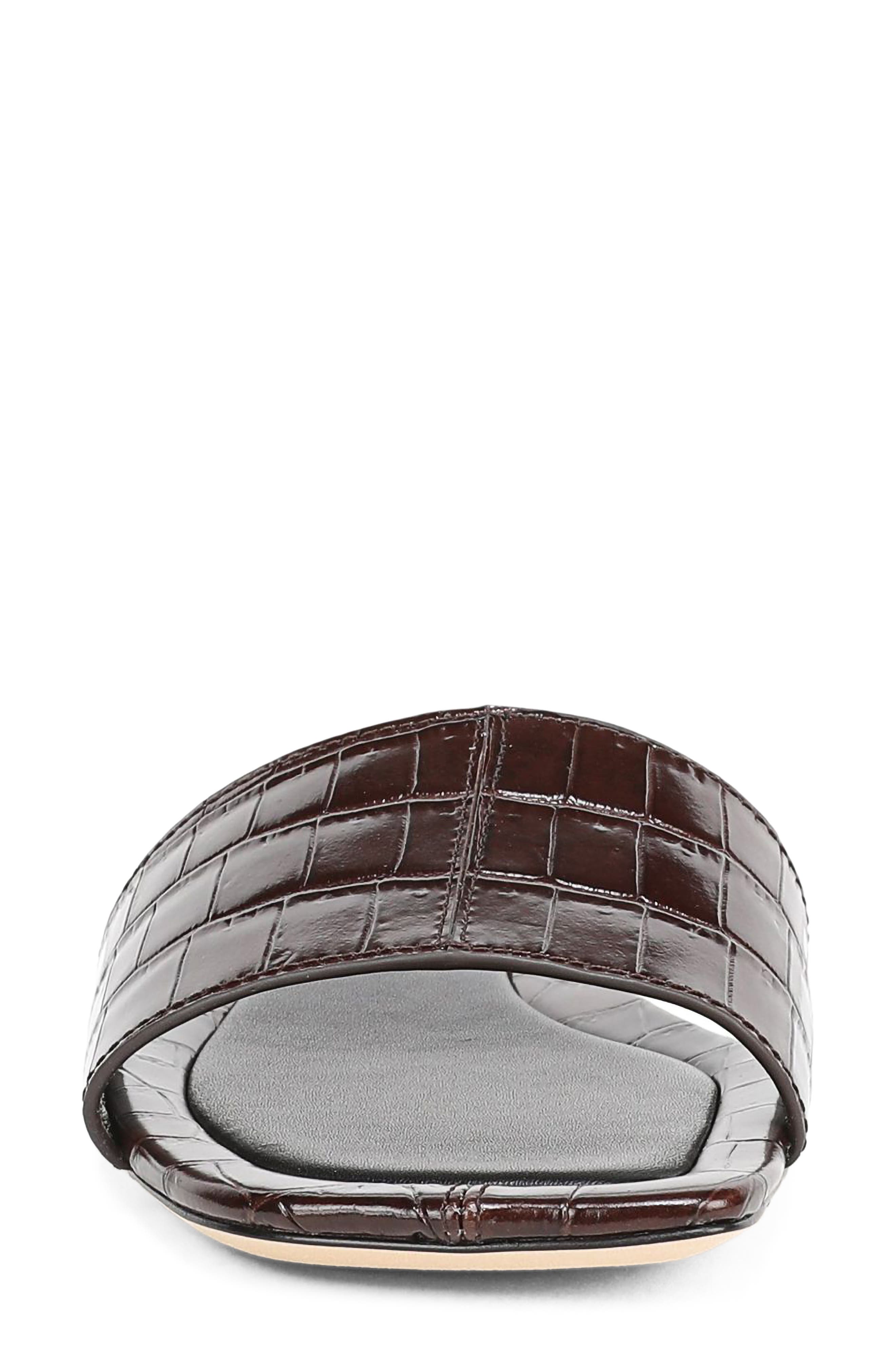 Valeria Slide Sandal, Alternate, color, CACOA BROWN
