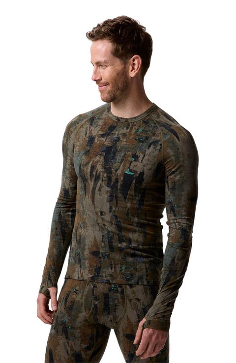 Cedars Rws Merino Lt-Wt Baselayer Crew Top - Men
s