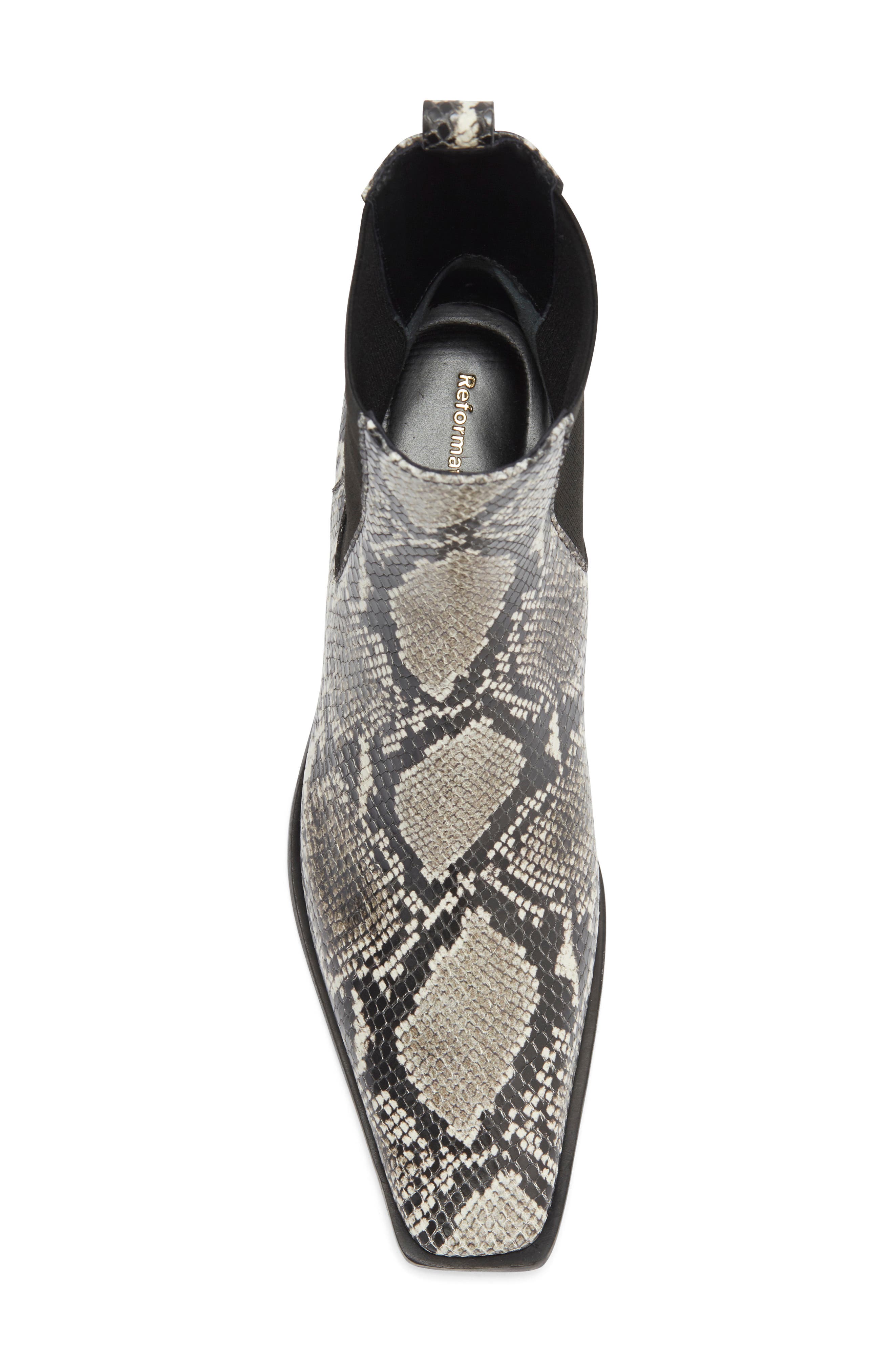Western Roberta Ankle Bootie, Alternate, color, ROCCIA SNAKE
