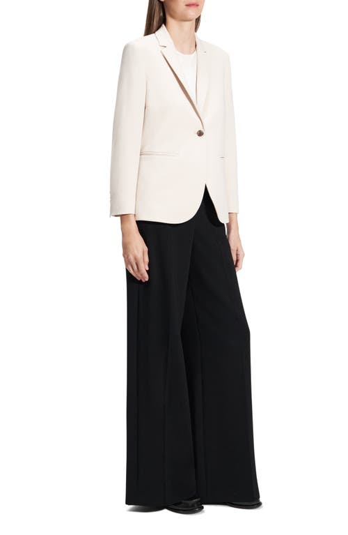 Theory Staple Admiral Crepe Blazer In Neutral