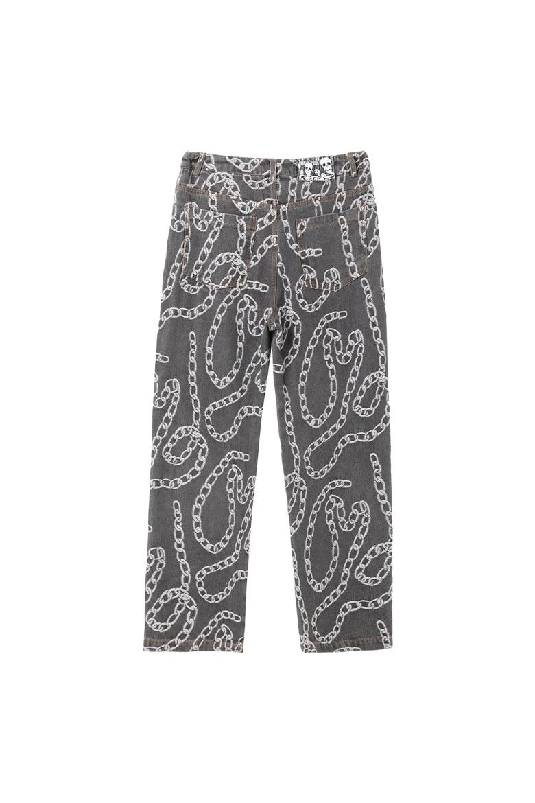 Chains Pants, Alternate, color, Grey