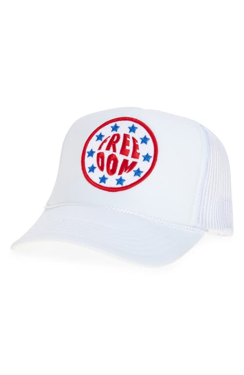 Friday Feelin ' Freedom Patch Trucker Hat