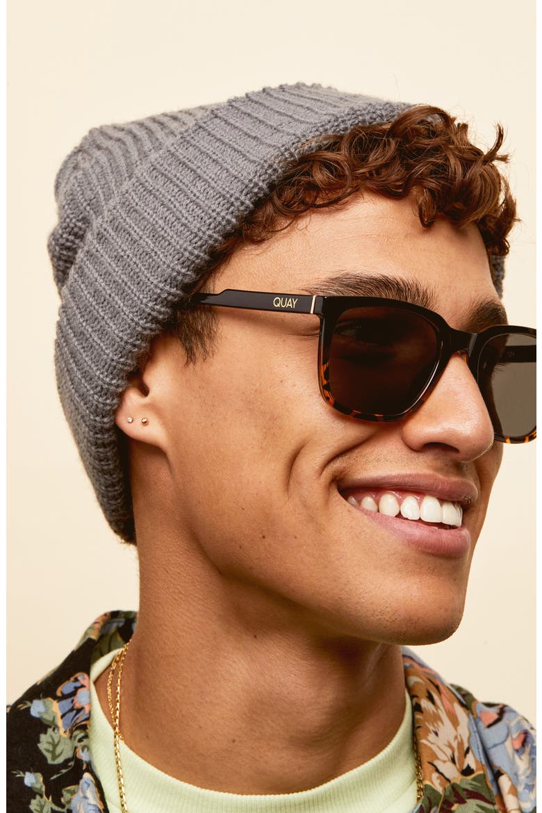 Australia Legacy 55mm Sunglasses, Alternate, color, BLACK/ TORT/ SMOKE