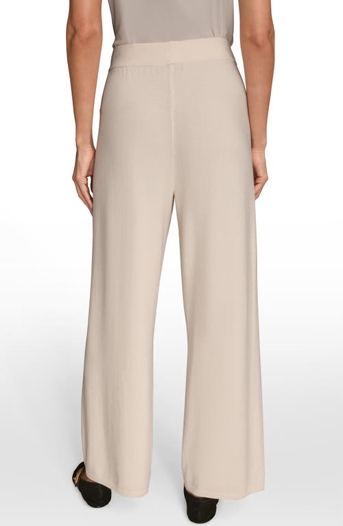 Donna Karan New York Pull On Sweater Pants In Animal Print