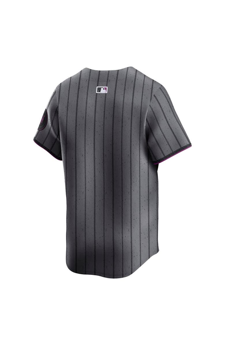 Nike Men's Nike Gray New York Mets City Connect Limited Jersey, Alternate, color, Gray