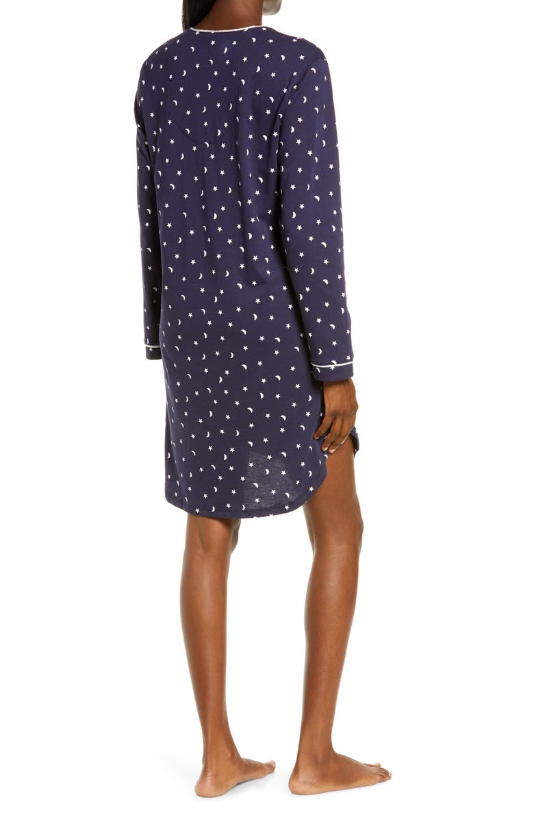 Belabumbum Starry Night Maternity/Nursing Nightshirt, Alternate, color,