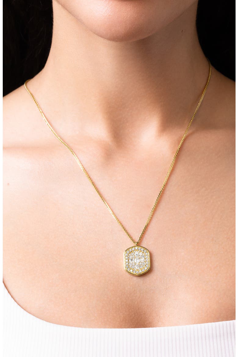 Gatsby Diamond Pendant Necklace, Alternate, color, 18K YELLOW GOLD