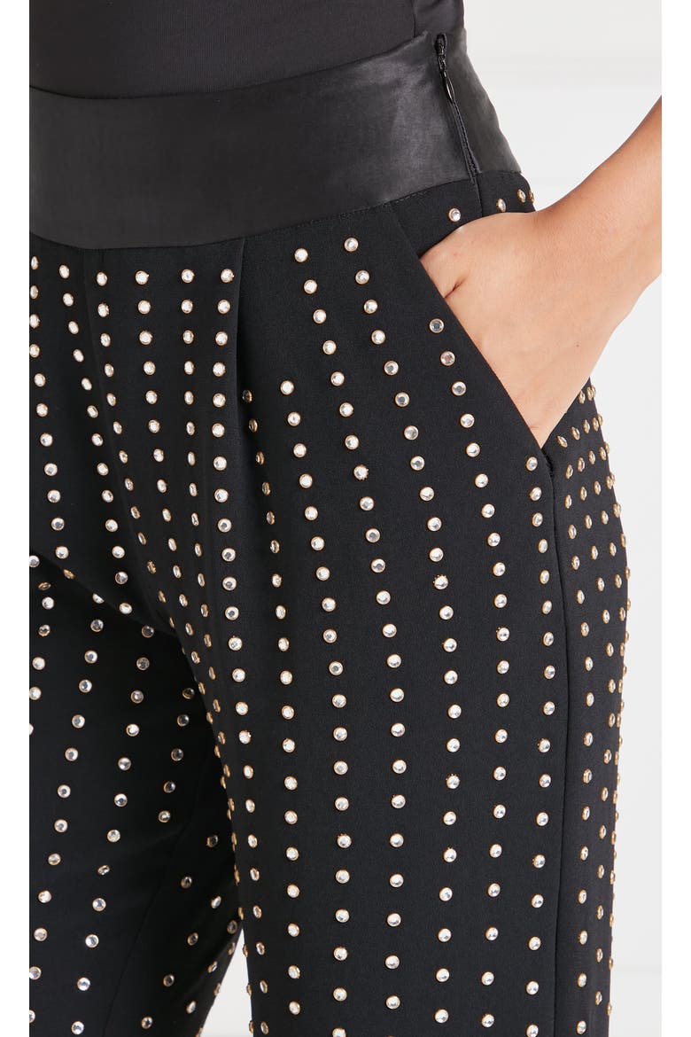Alexandrea Trousers, Alternate, color, Black
