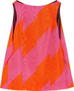 Dries Van Noten Dabel Broken Stripe Moiré Top