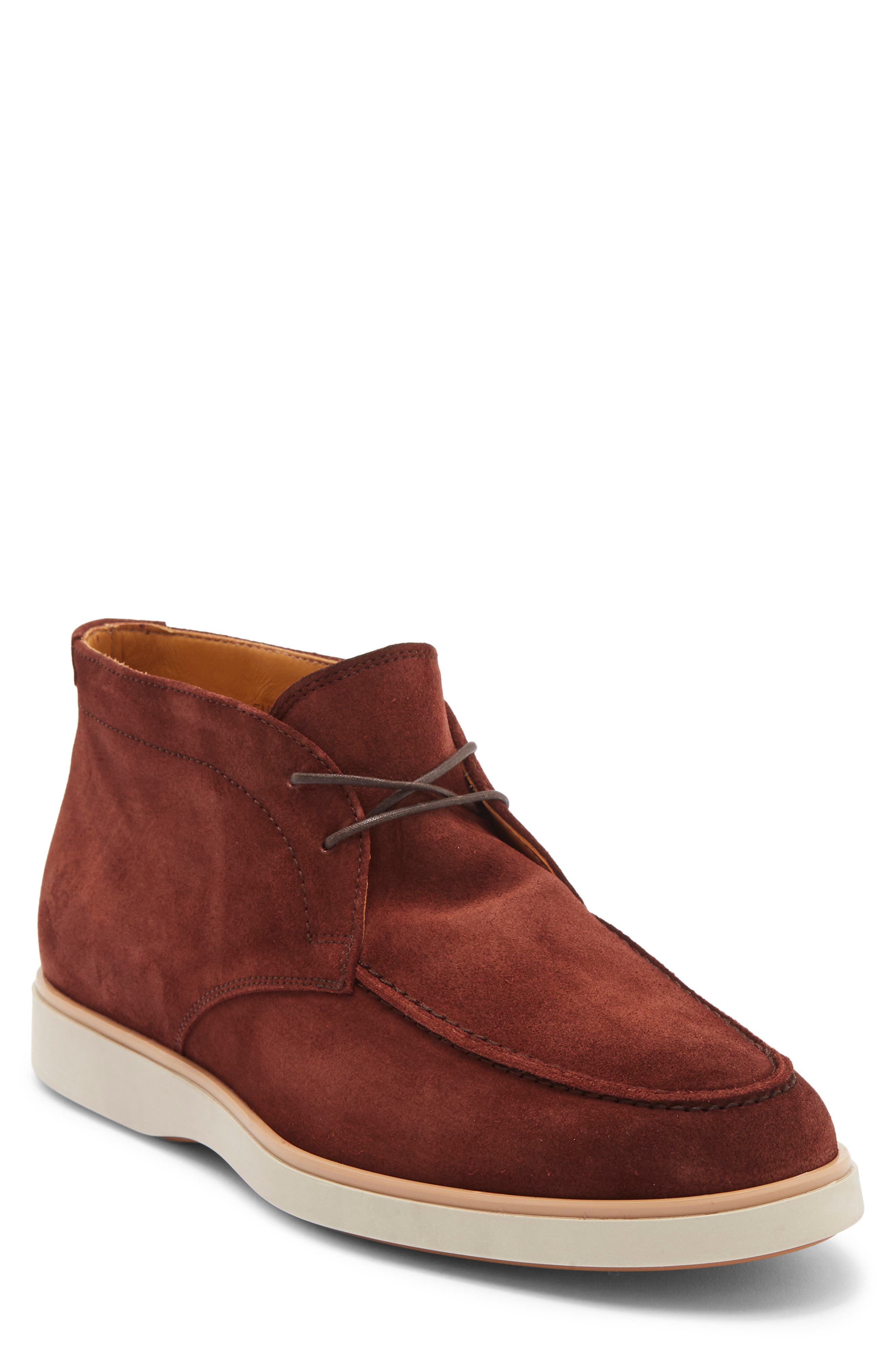 Magnanni Lello Castagna Suede Boot