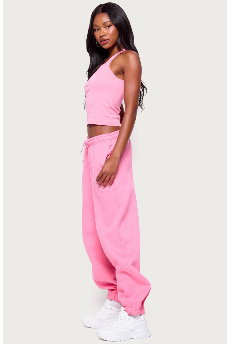 Raely Oversized Sweatpants, Alternate, color, PINK