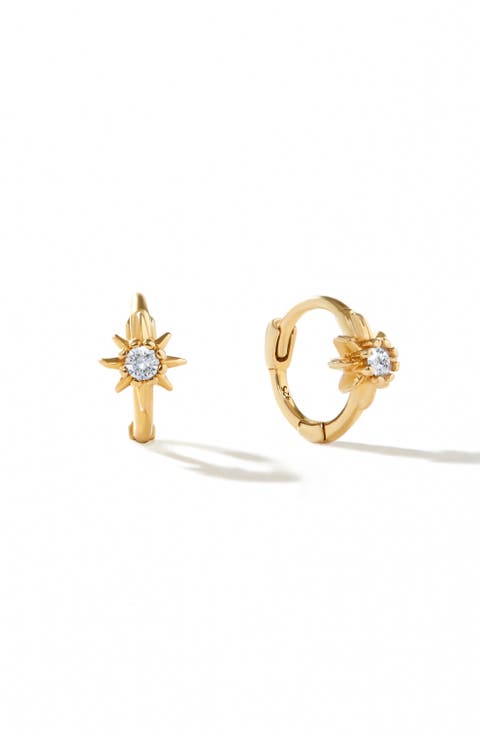 STAR STUD HAIR CLAW LARGE SUN YELLOW STAR STUD HAIR CLAW LARGE SUN YELLOW