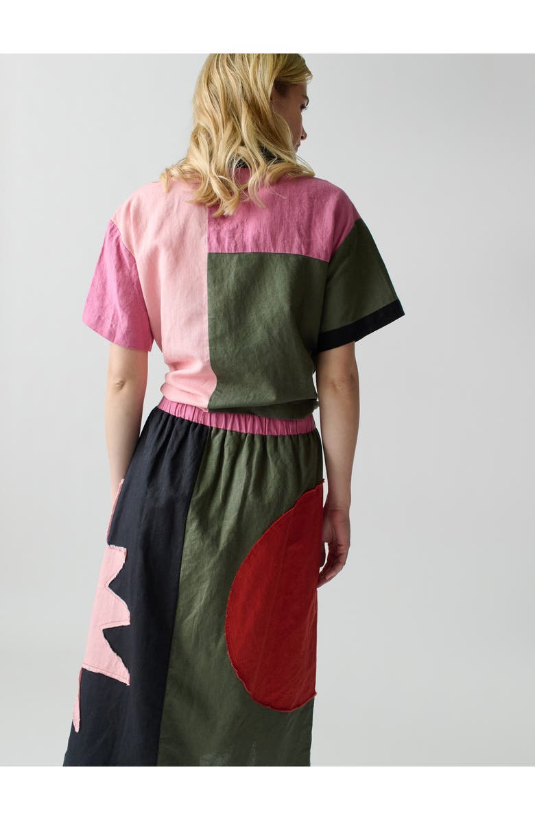 Lingua Franca Patmos Patch Shirt, Alternate, color, 