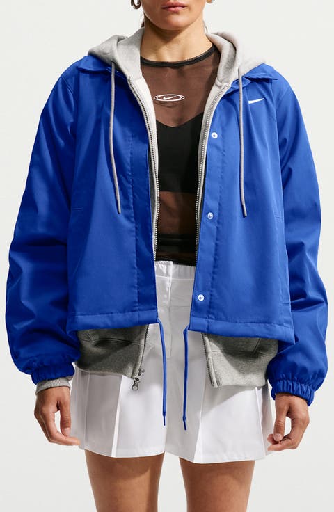 Woven Coach Jacket