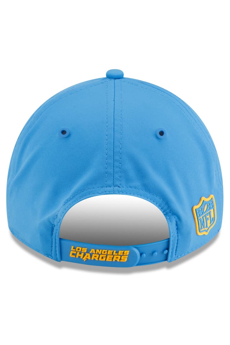 Men's New Era Powder Blue Los Angeles Chargers 2026 Sideline Casual Classic Adjustable Hat, Alternate, color, Powder Blue