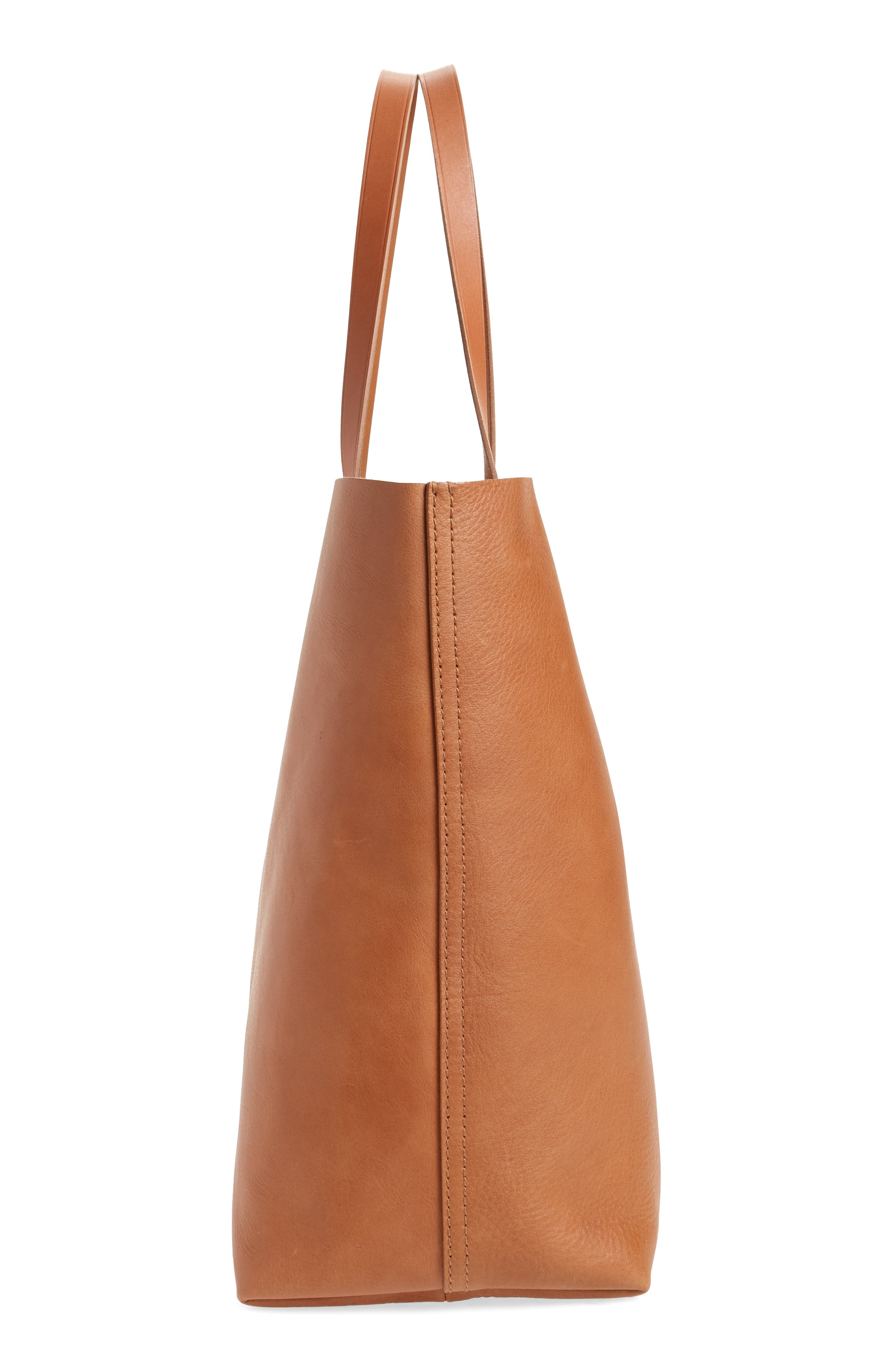 Madewell The Transport Stripe Embroidered Tote, Alternate, color, 