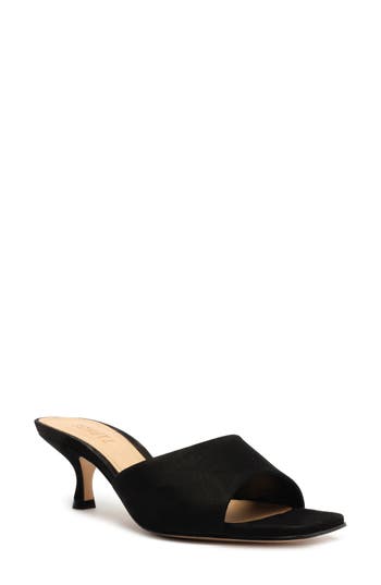 Schutz Dethalia Kitten Heel Slide Sandal