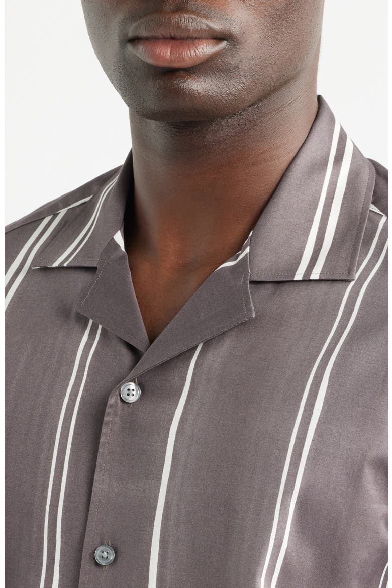 C-Lars Relaxed Fit Camp Shirt, Alternate, color, MEDIUM PURPLE