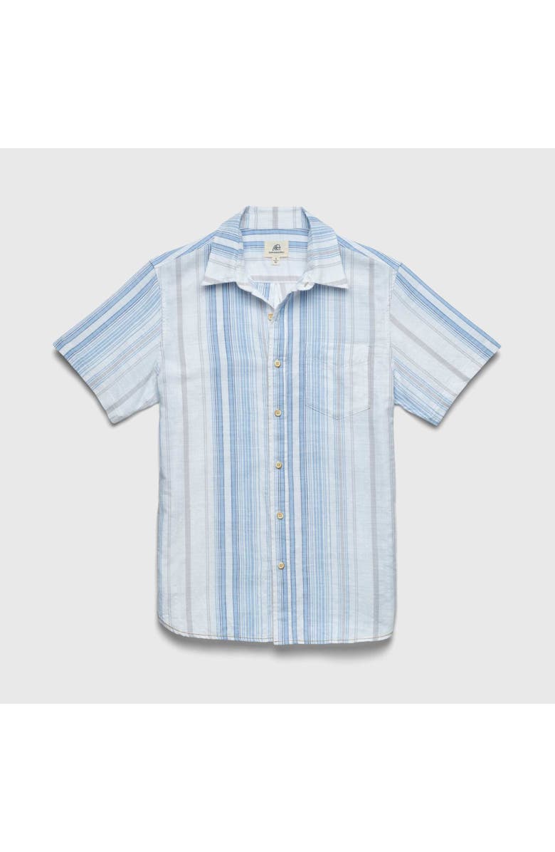 Surfside Supply Co. Joey Stripe Shirt, Main, color, White Combo