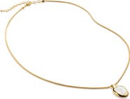 Monica Vinader Odyssey Stone Pendant Necklace