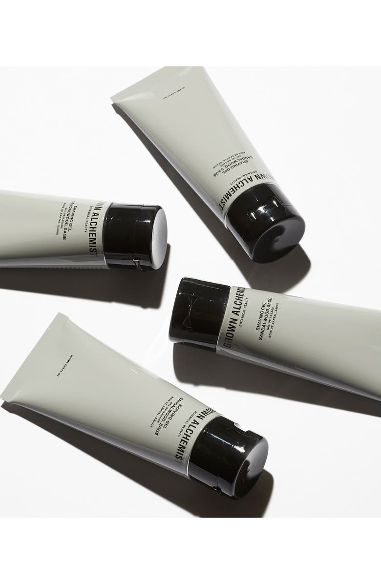 GROWN ALCHEMIST Shaving Gel with Sandalwood & Sage, Alternate, color, 