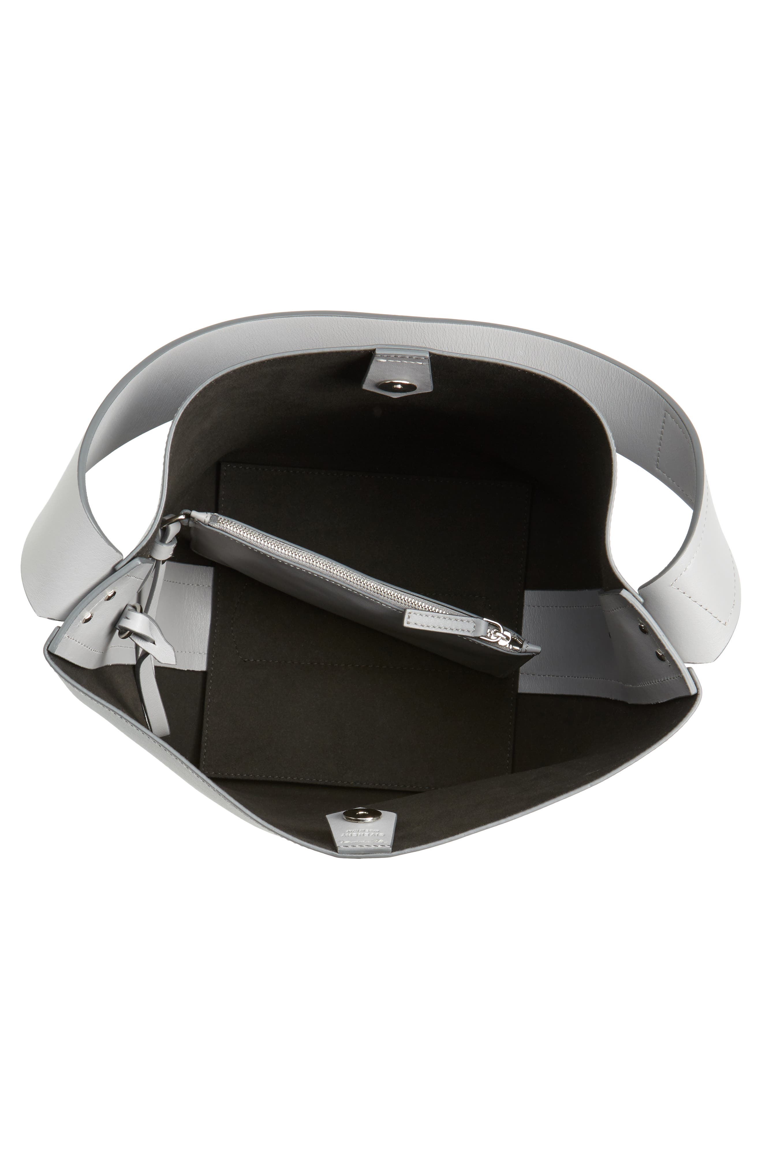 Givenchy Infinity Calfskin Leather Bucket Bag, Alternate, color, 