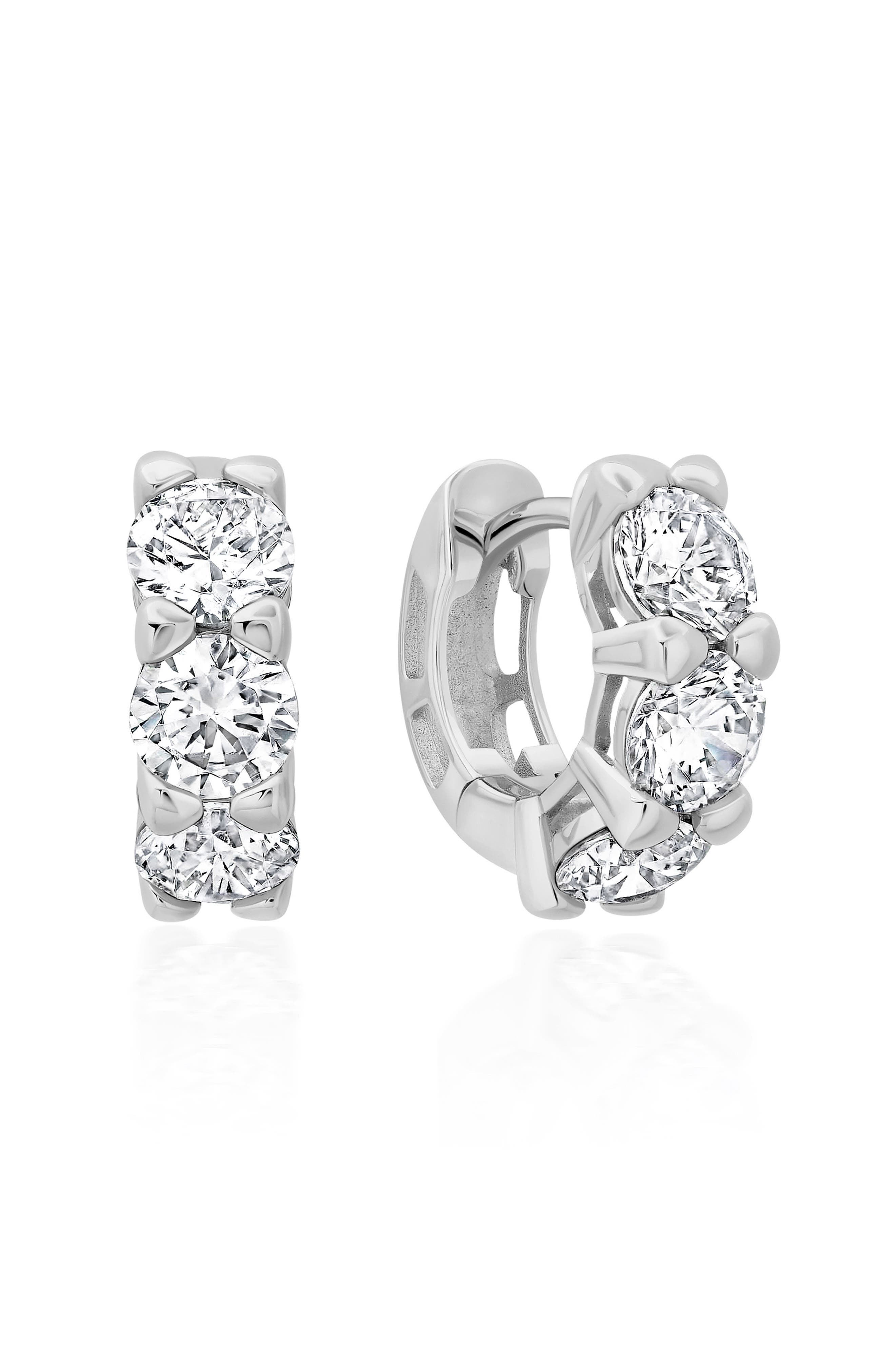 selected PURE PLATINUM/ CLEAR STONE