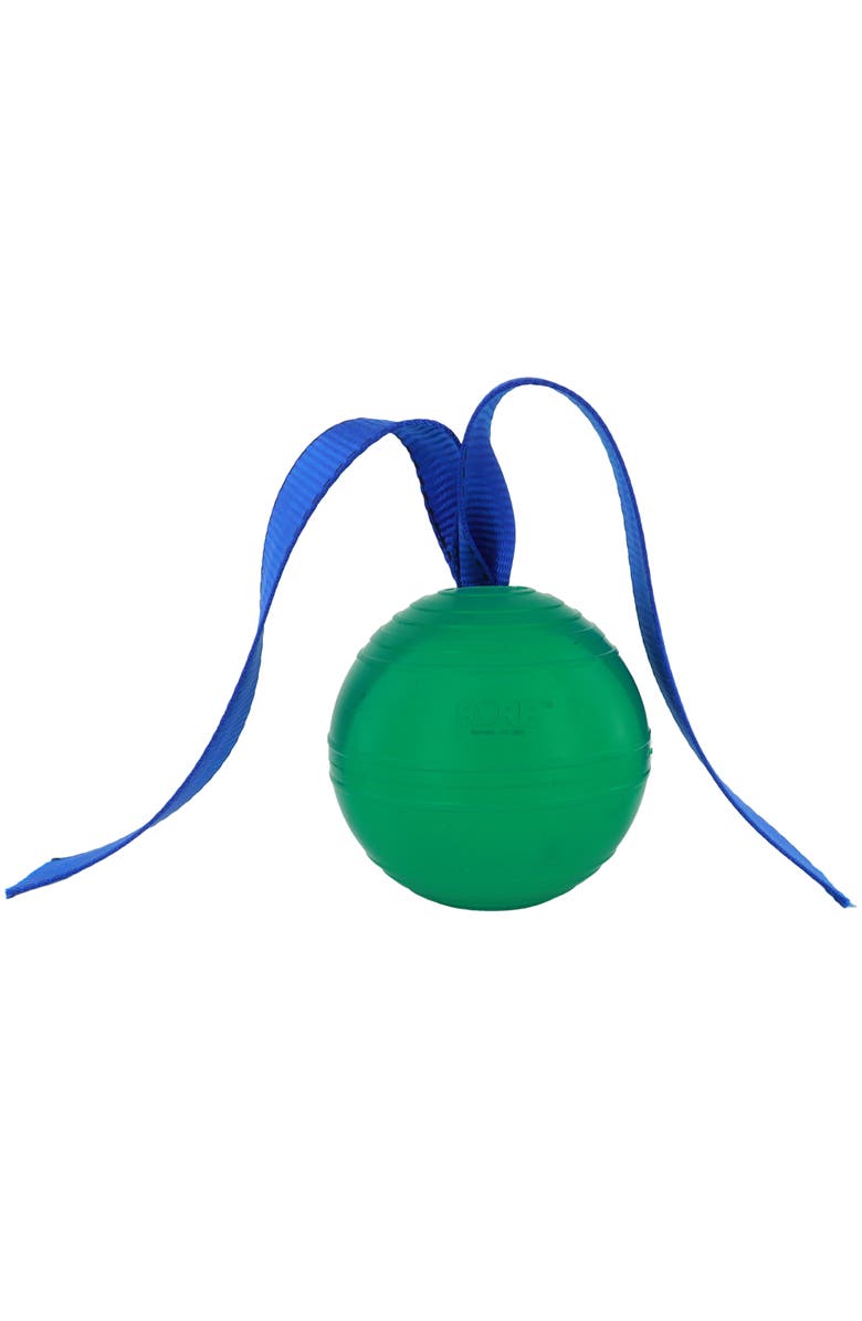 PetKORE KoreFlex Ball & Tail, Horse Equine Toy, 4.75 Inch Green Ball, Alternate, color, Green