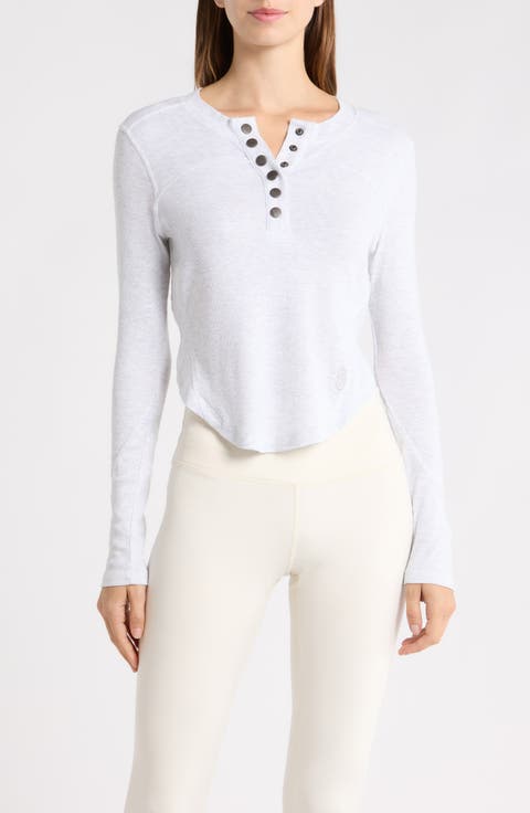Cool Down Stretch Cotton Crewneck Top