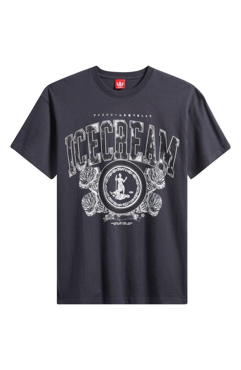 ICECREAM Decadence Graphic T-Shirt, Alternate, color, Charcoal Art