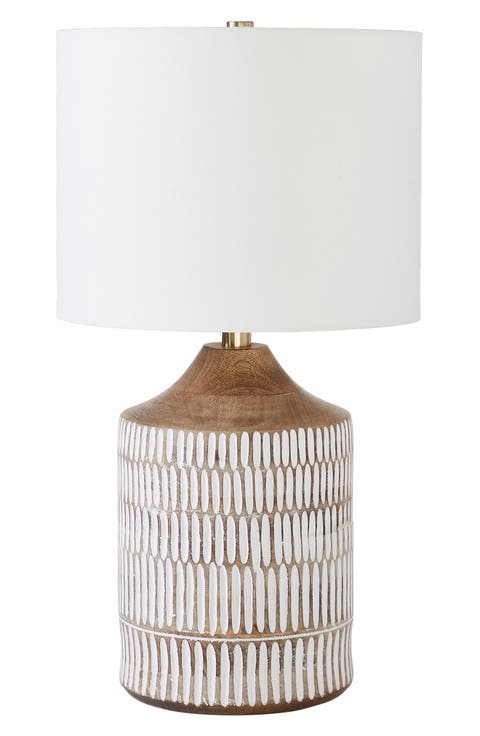 Wickes Wooden Table Lamp