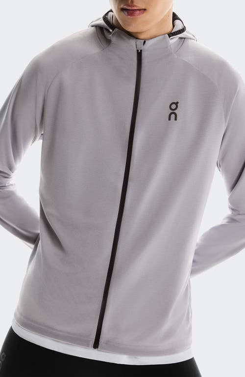 On Climate Zip Hoodie In Gray