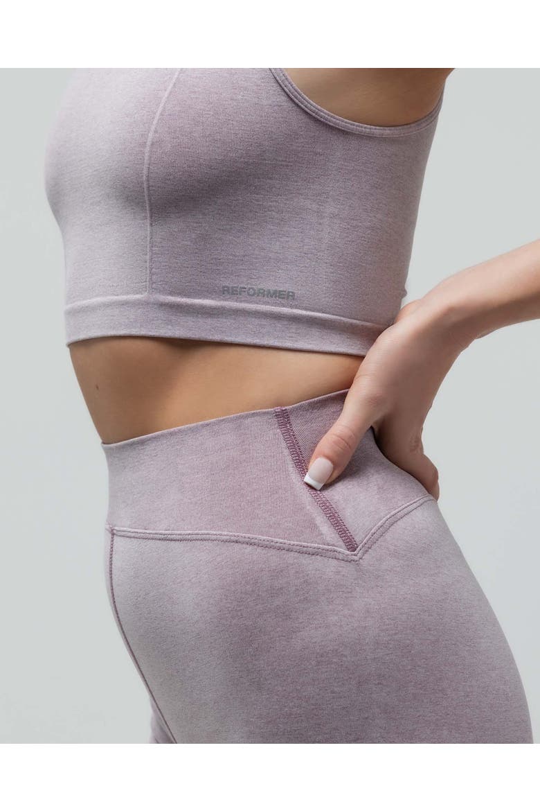 The Heather Cropped Tank, Alternate, color, HEATHER MAUVE