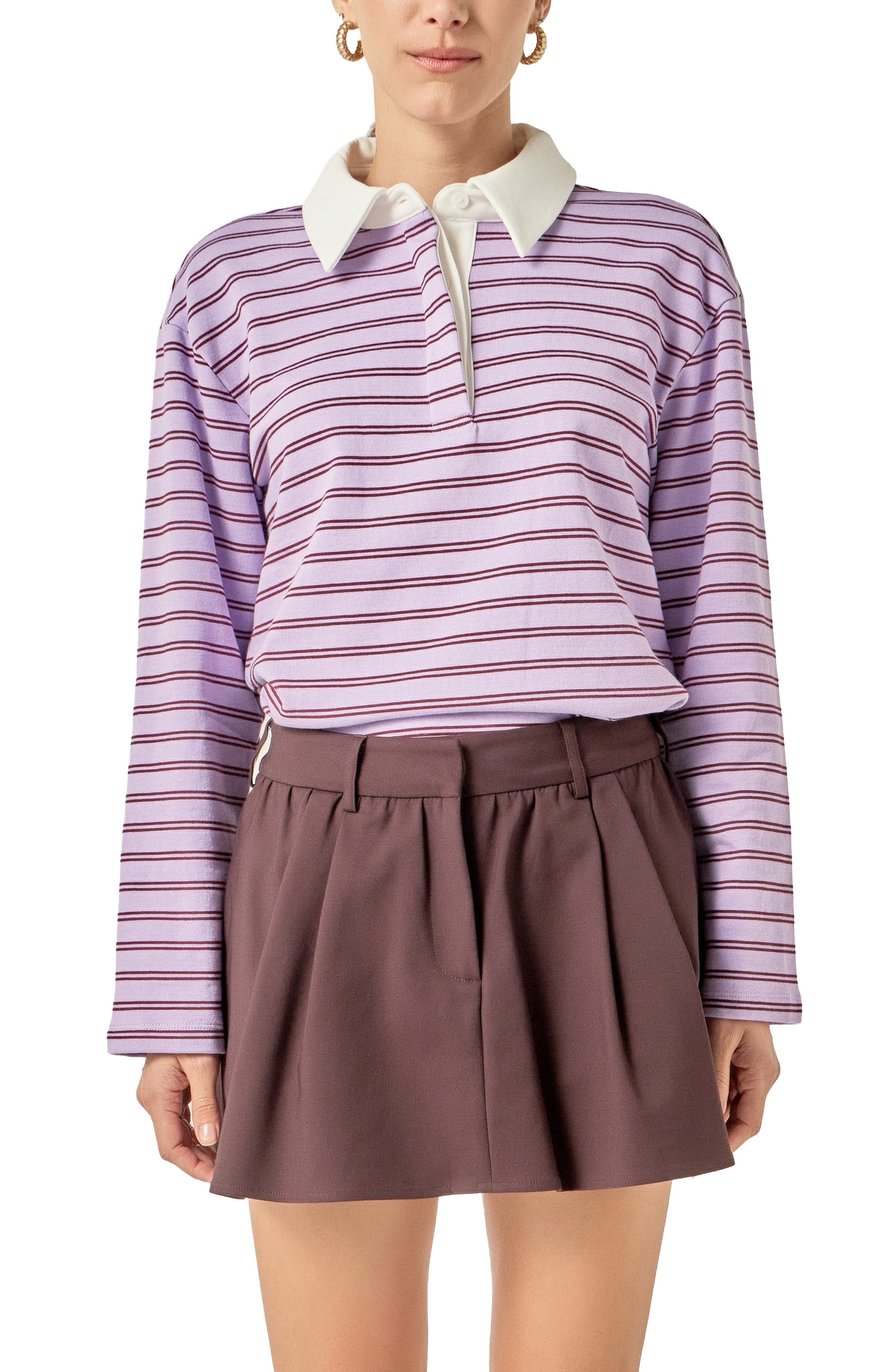selected LAVENDER/ BURGUNDY