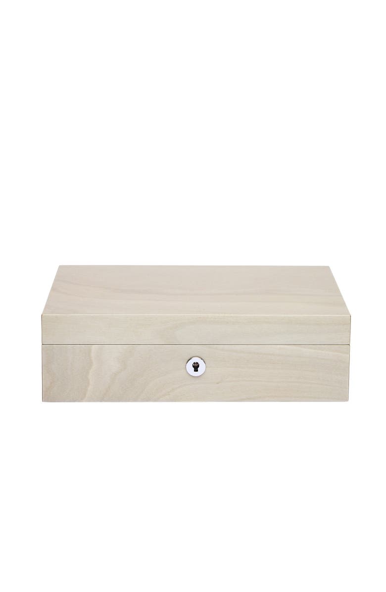 Rapport London Heritage Four Watch Box, Alternate, color, Grey