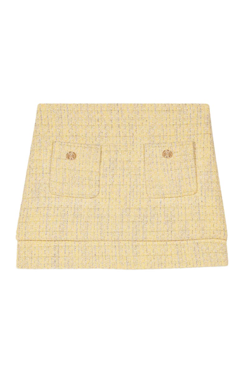 maje Tweed mini skirt, Alternate, color,