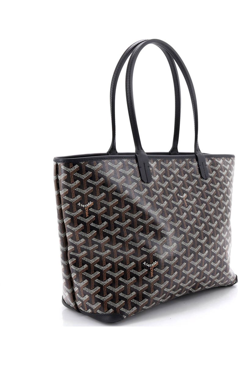 Pre-Owned Goyard Artois Tote Coated Canvas PM, Alternate, color, Black