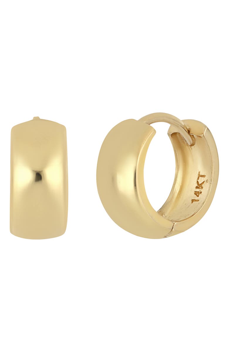 Bony Levy Katharine 14K Gold Huggie Hoop Earrings, Main, color,