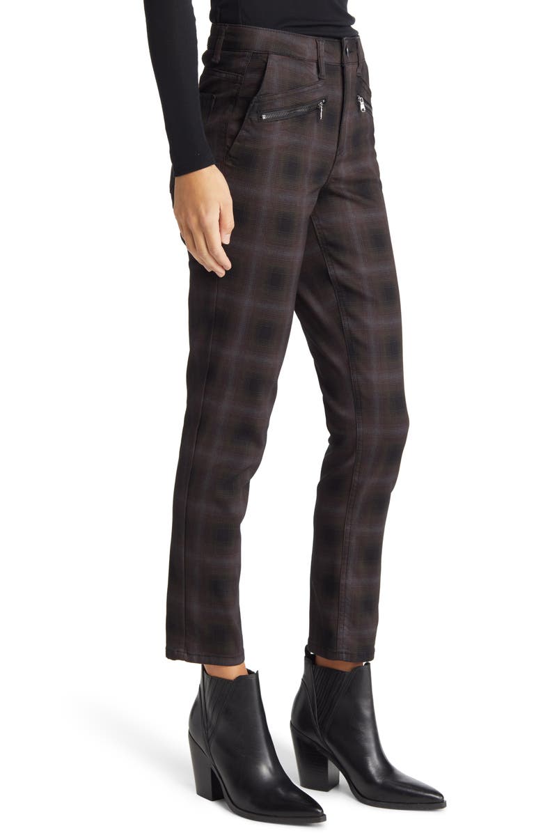 Wit & Wisdom 'Ab'Solution Plaid Ankle Trousers, Alternate, color,