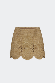 SIMONMILLER Crochet Beep Beep Mini Skirt