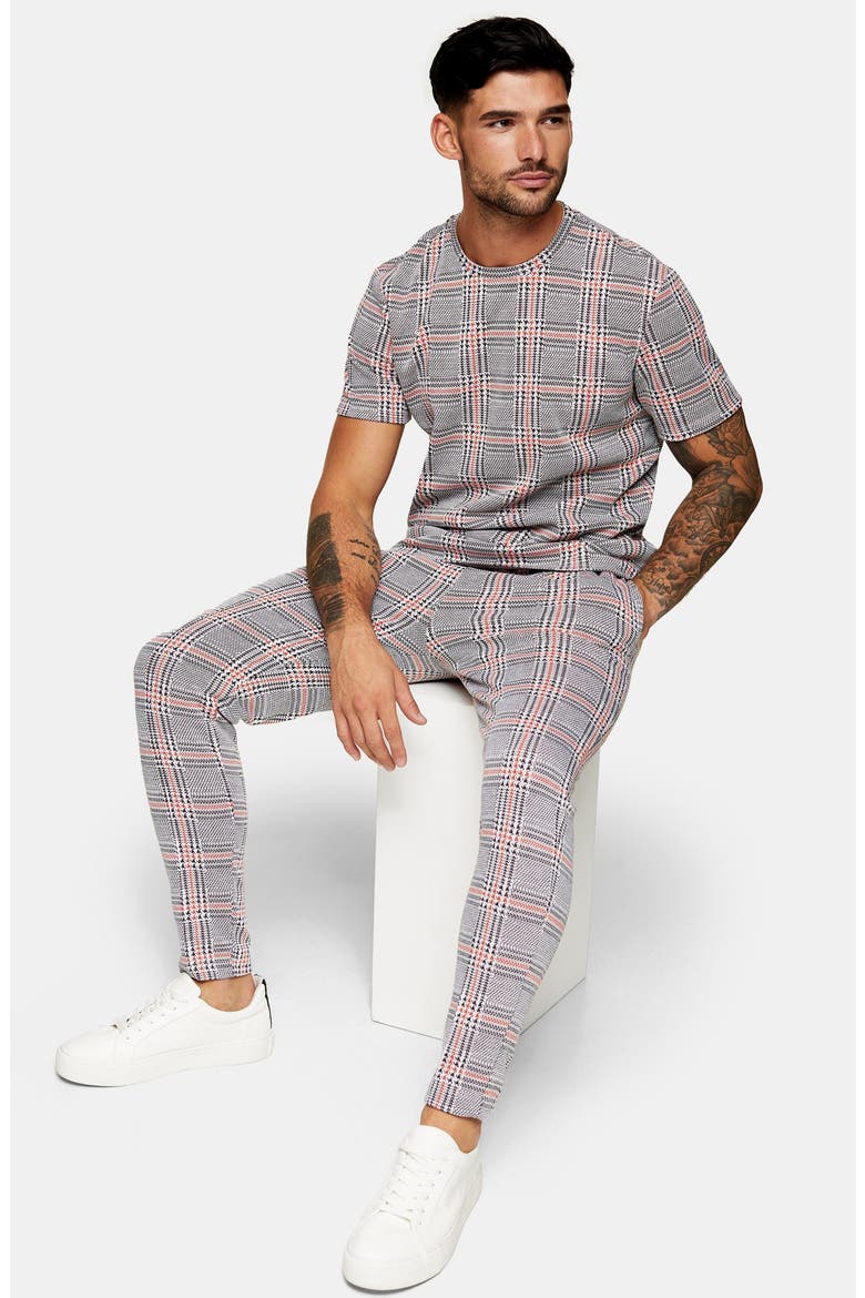 Check Joggers, Alternate, color, GREY MULTI