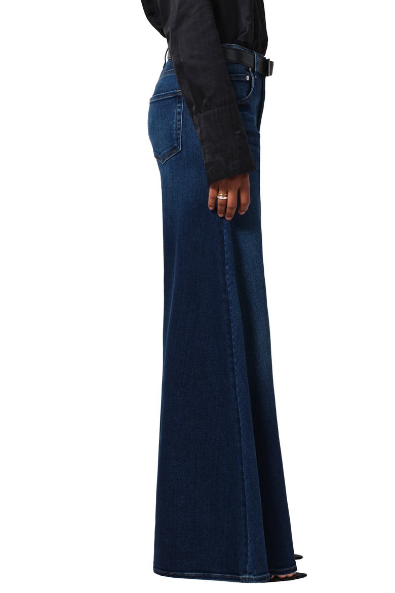 Amari High Waist Wide Leg Jeans, Alternate, color, REGATTA