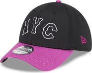 New Era Men's New Era Charcoal/Purple New York Mets City Connect Batting Practice 39THIRTY Flex Hat