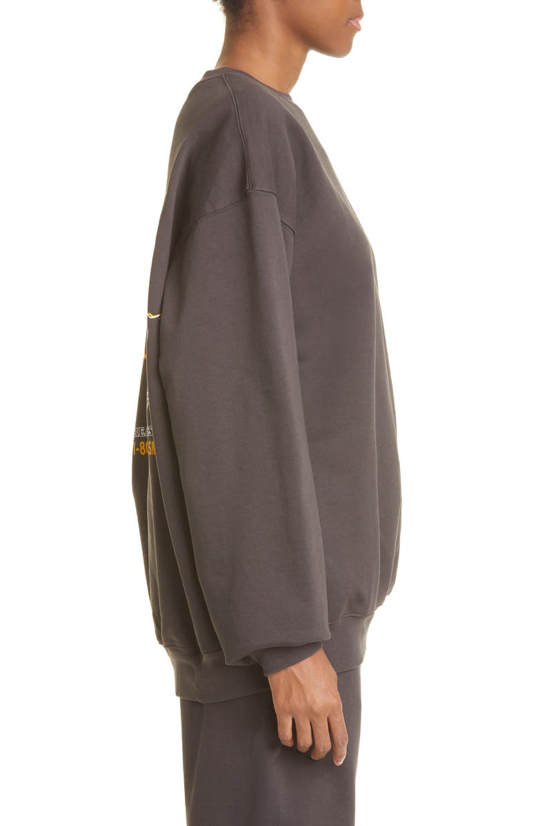 THE MAYFAIR GROUP Made You Smile Cotton Sweatshirt, Alternate, color, 