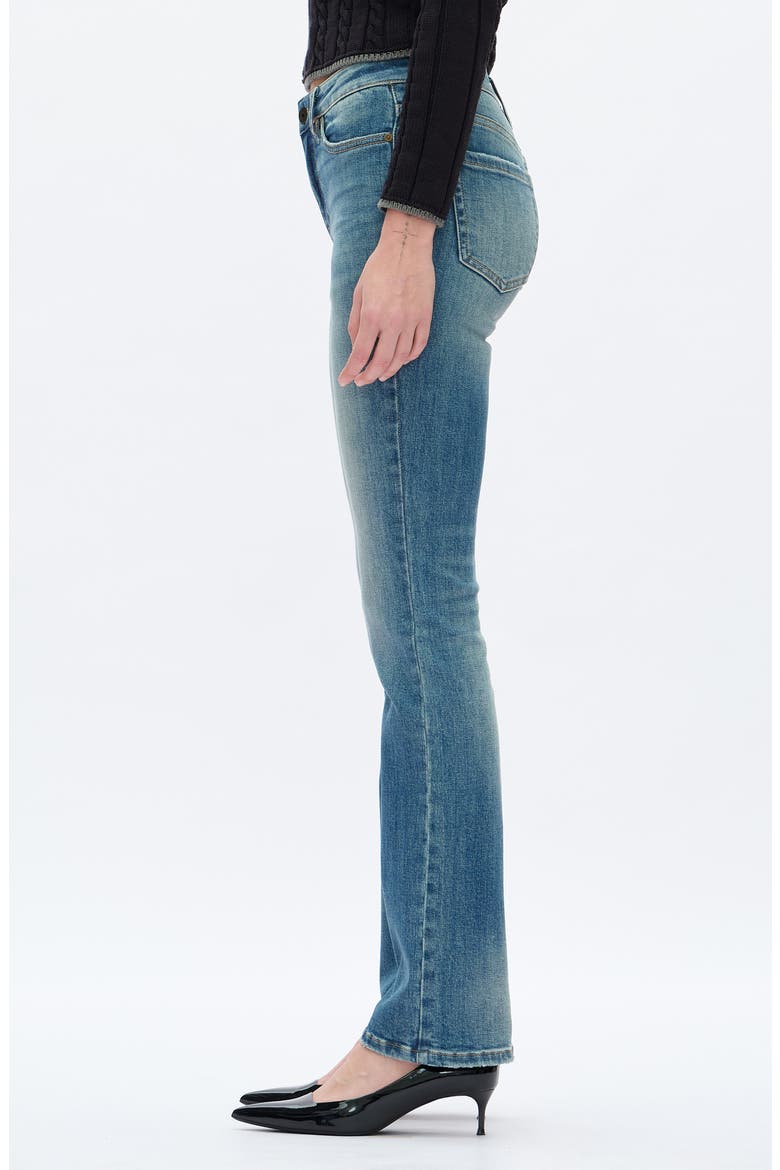 Mid Rise Bootcut Jeans, Alternate, color, RETRO MEDIUM BLUE